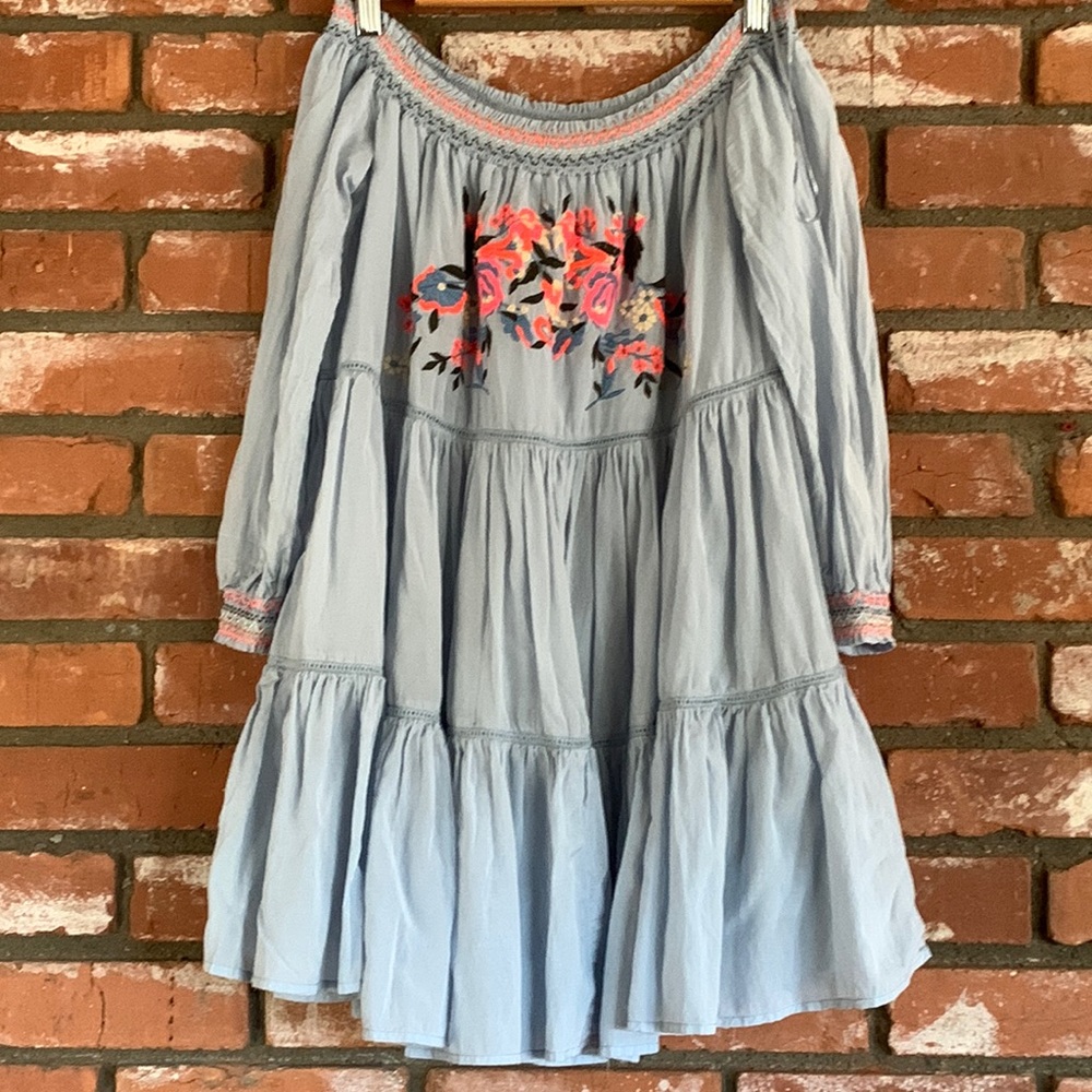 Free people babydoll tunic dress/blouse